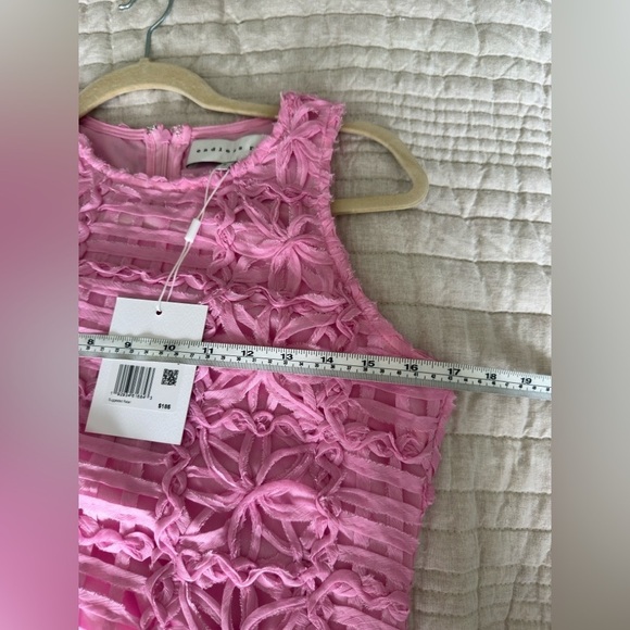 NWT Anthropologie Endless Rose Textured Sleeveless Women’s Maxi Pink Dress Small - Picture 7 of 9
